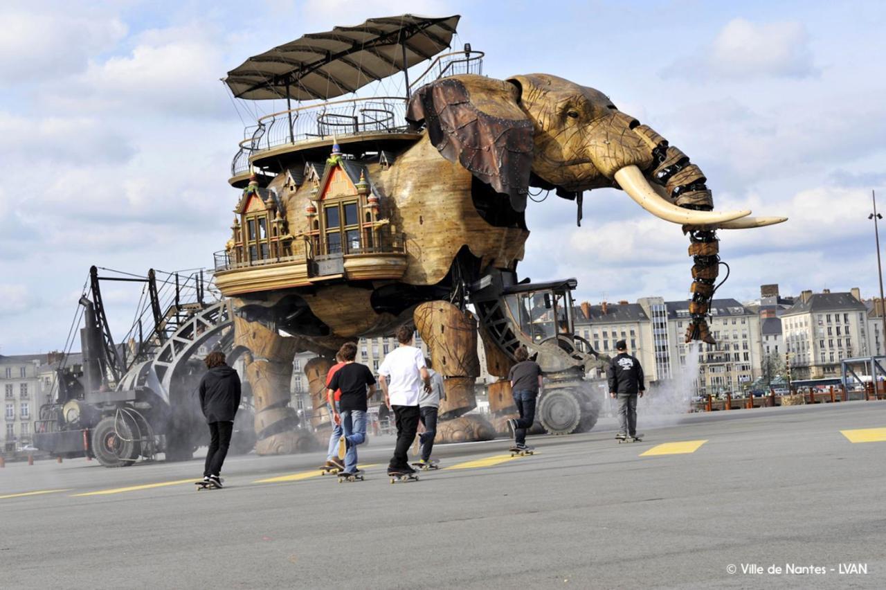 Escapade Sur L'Ile De Nantes Leilighet Eksteriør bilde